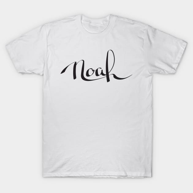 Noah Name T-Shirt by ProjectX23Red